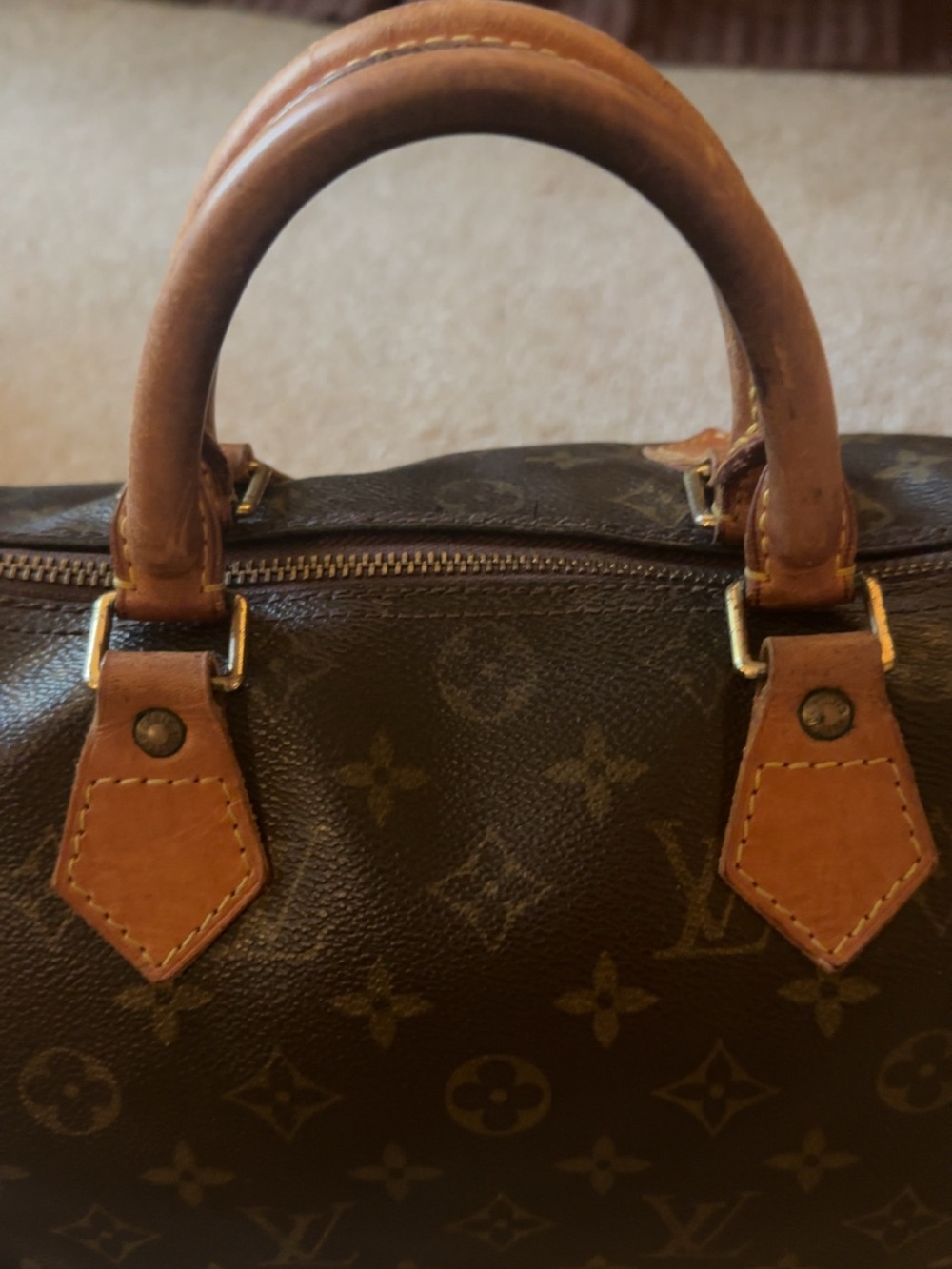 Authentic Vintage LV Speedy 30 - Picture 7 of 8